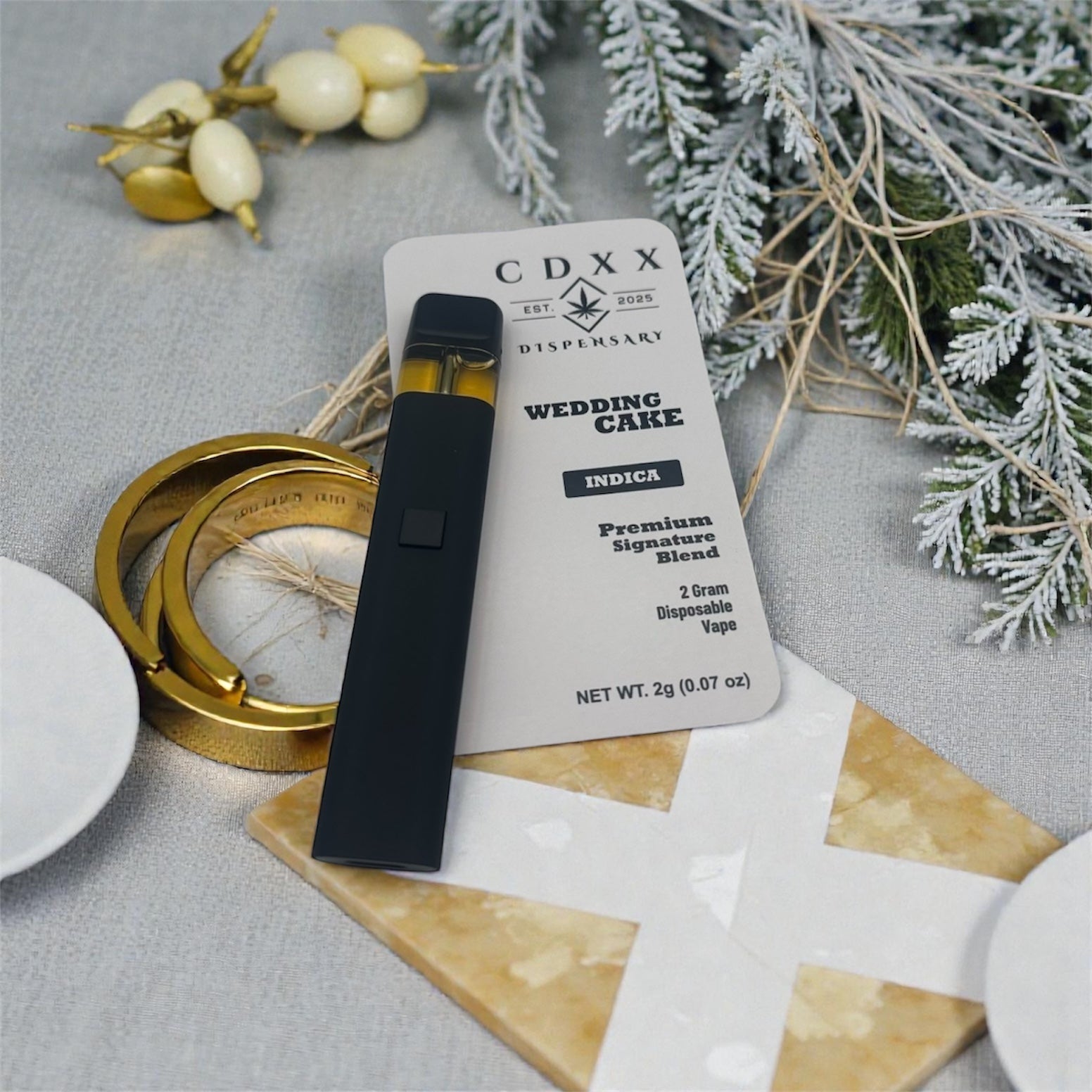 wedding cake vape Muha Meds: MuhaMeds 2g Disposable Vape main image 1