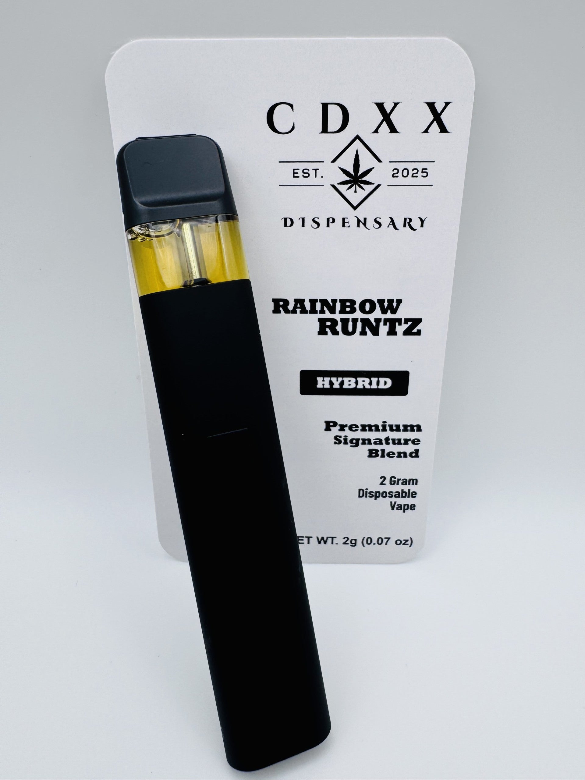rainbow disposable vape Rainbow Runtz Disposable Vape – CDXX Dispensary