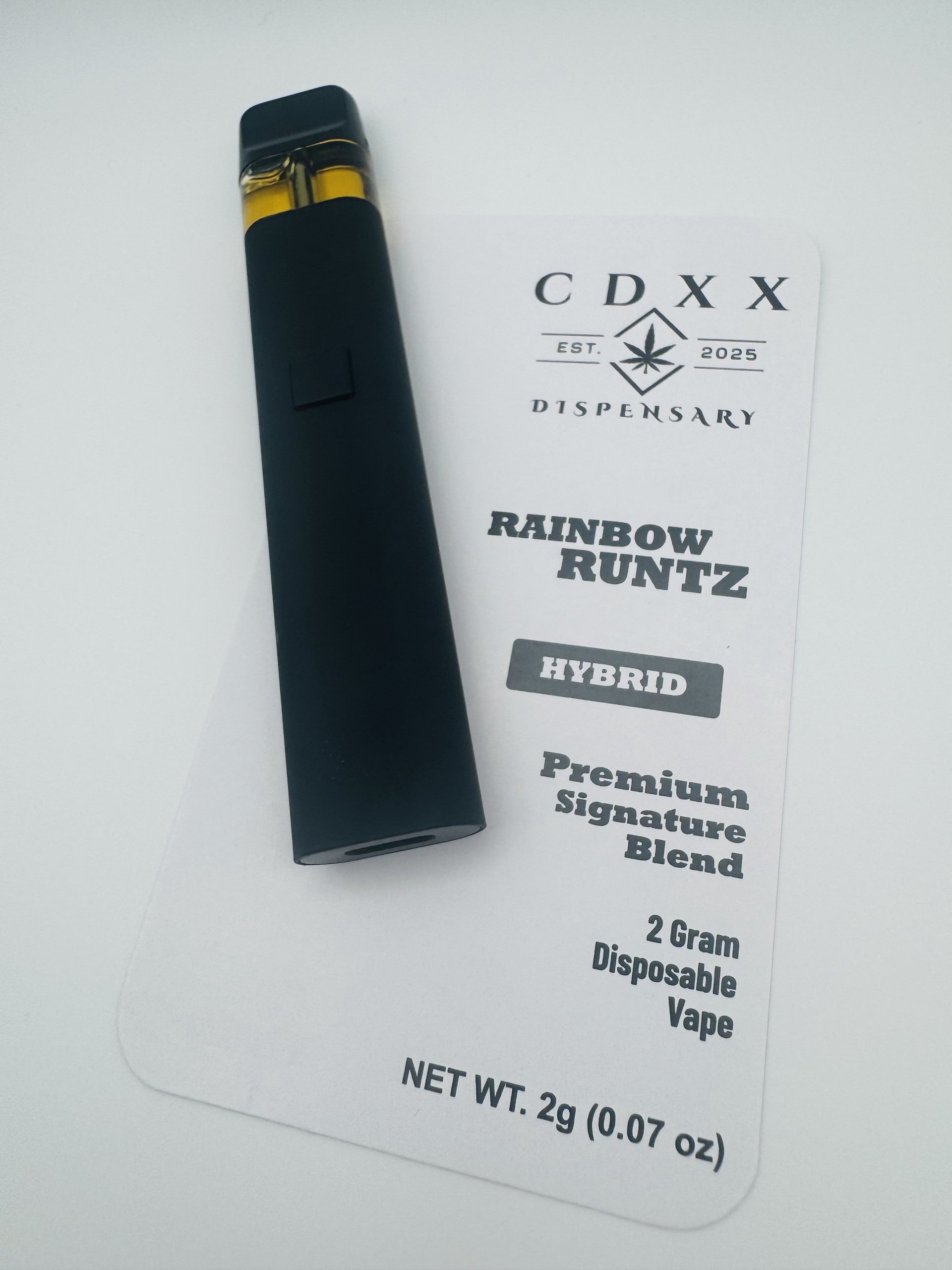 does a stiiizy pod fit in a juul Rainbow Runtz Disposable Vape – CDXX Dispensary